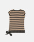 Hysteric Glamour Beige/Grey Striped Top