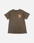1990s Stüssy Brown/Orange Jersey T-Shirt