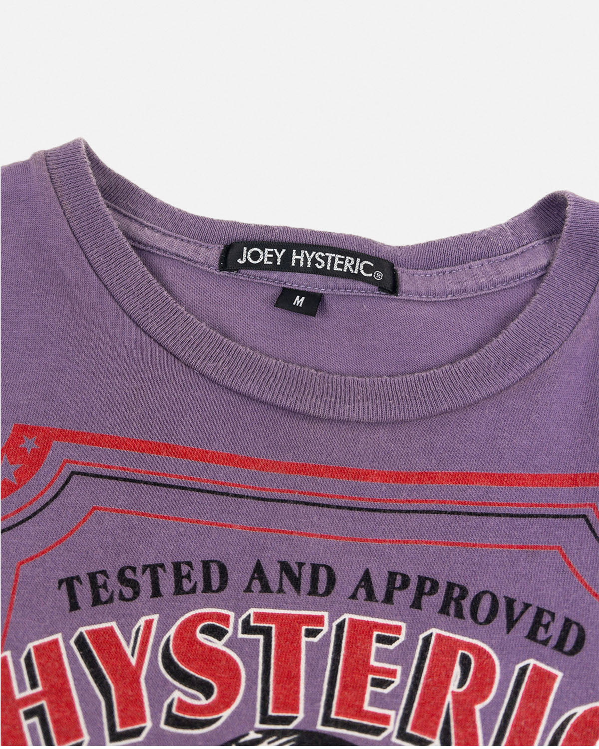 Hysteric Glamour Purple "Cat Scratch Fever" Baby Tee