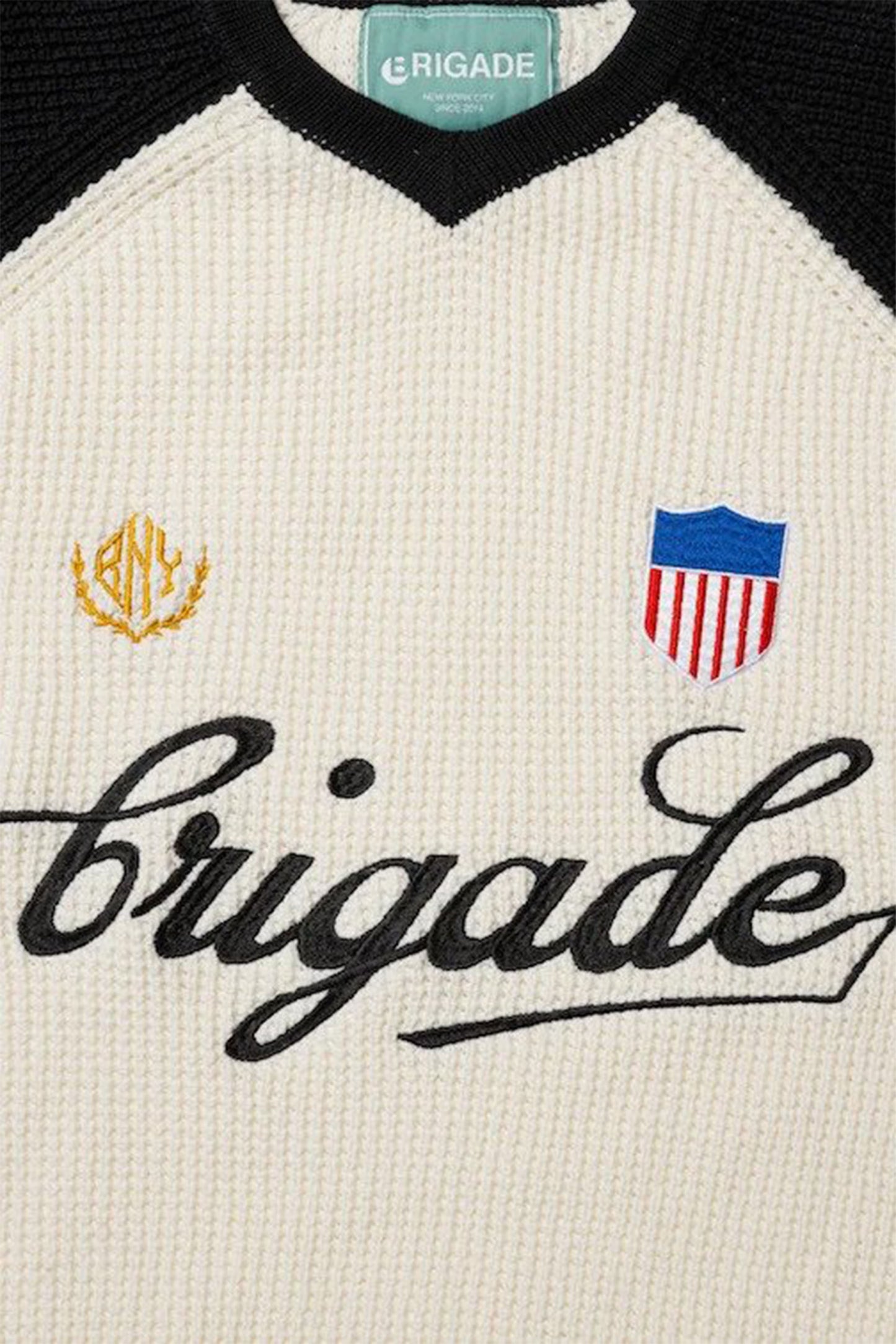 Brigade White Knit Football Kit